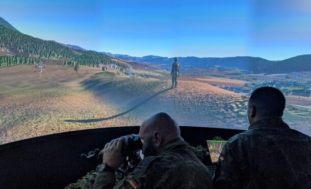 Bagira’s Fire Support Training Simulators Participated in the Multination Bison Strike Exercise in the D-sim ‘t Harde, Netherlands